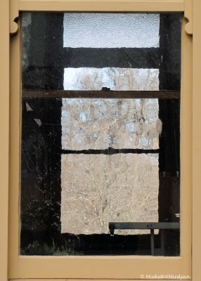 Trough a window