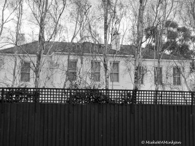 Big house, big fence...