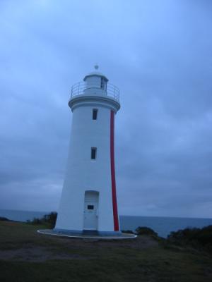 Light tower at mersey Bluff, was build in 1889