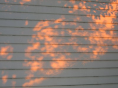 2 august Reflexions of a sunset