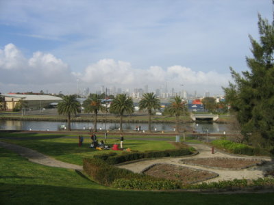 6 august Picnic at the Maribyrnong River in Footscray