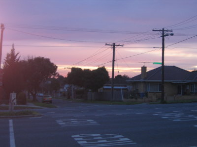 15 august sky graffity at Springvale