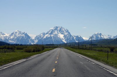 Road to Grand Teton