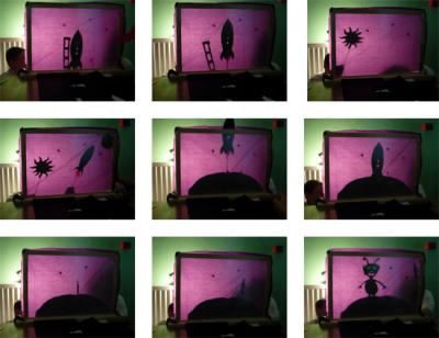 Rocket to the Moon storyboard
