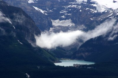 Lake Louise and Chateau from Gondola.jpg