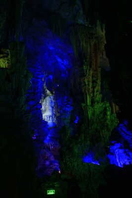 Reed Flute Cave - stone waterfall.jpg