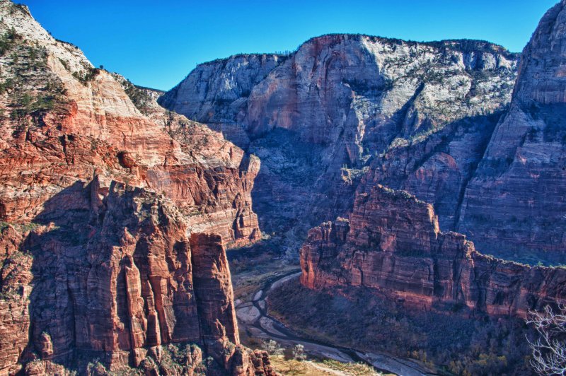 View from Angels Landing Trail