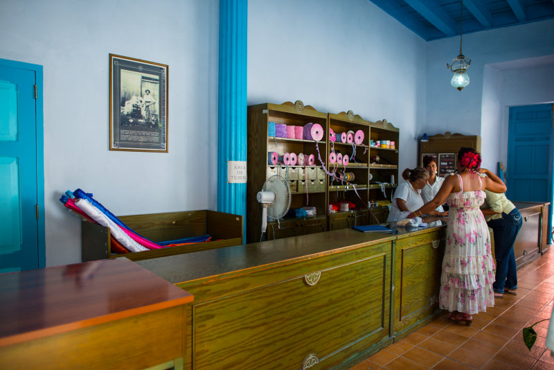 Ribbon Shop in Old Havana