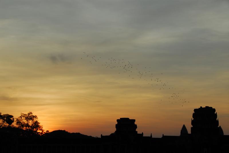 Dawn at Angkor Wat