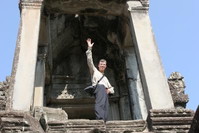 Top of the Steps Angkor Wat
