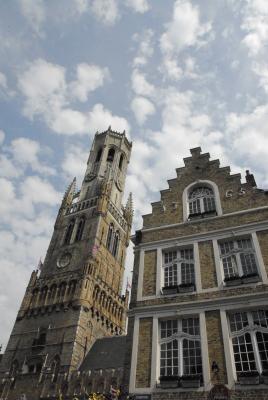 Brugge Roof and Sky 02