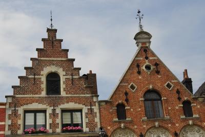 Brugge Roof and Sky 03