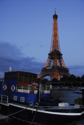 Eiffel from the Seine