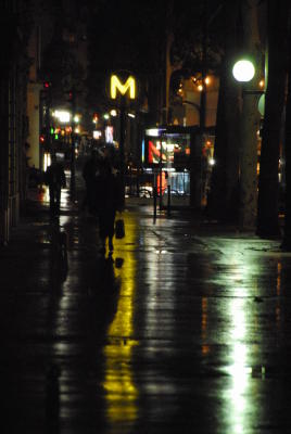 Courcelles at Night 01