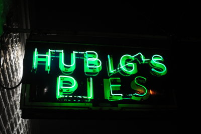 Hubig's Pies Nightime