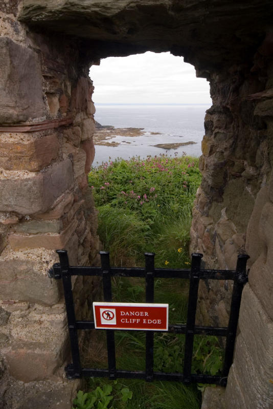 Cliff Edge at Tantallon