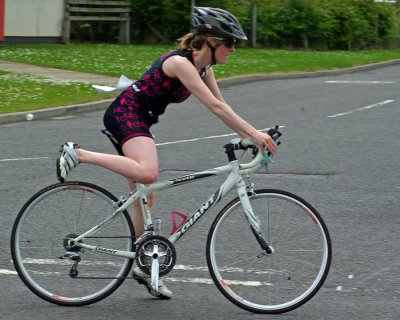 Edinburgh Ladies Triathlon, June 2011