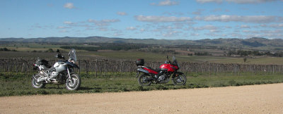 GS1200 and 650 Vstrom Overlooking Southern end of Barossa Valley.jpg