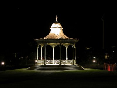 Rotunda in Adelaide, along the River Torrens