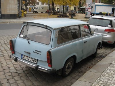 Une des dernires Trabant de RDA