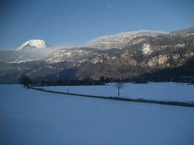 De l'autre ct du Col du Brnig, l'Oberland bernois