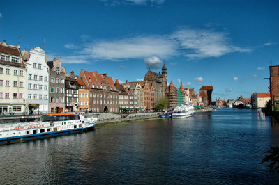 Gdansk Harbour Scene
