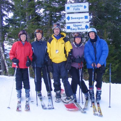 Mt Abram skiing 2-17-11