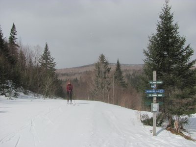 Kathy at the Balsams