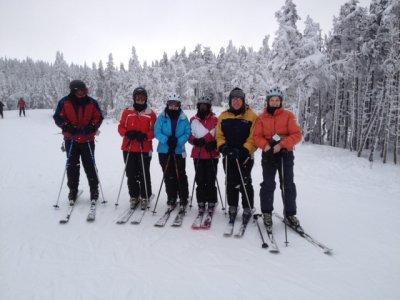 Downhill Skiing, January 2012
