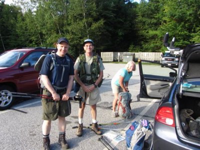 At the trailhead