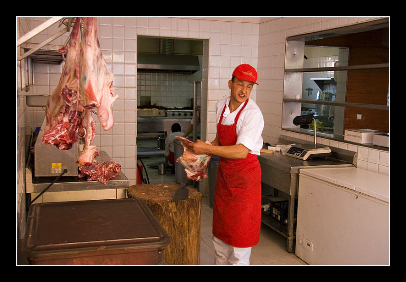 A Happy Butcher