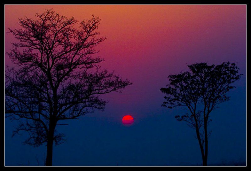 Sunset (3) Half Sun