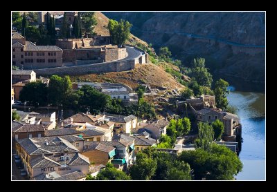 Toledo City and the Tagus River