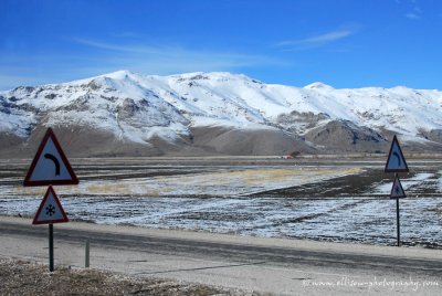 Snow in the Taurus Mountains