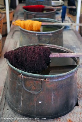 Denizli, carpet dyes