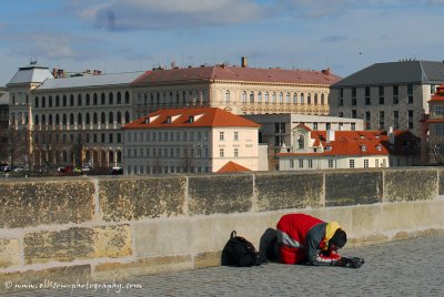 Prague's less fortunate