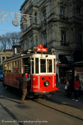Nostalgic tram of Taksim
