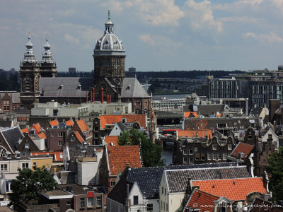 view from the Oude Kerk