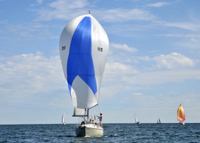 Sailing on Lake Ontario