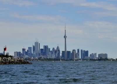Toronto across Humber Bay