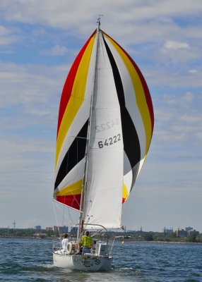 Sailing on Lake Ontario