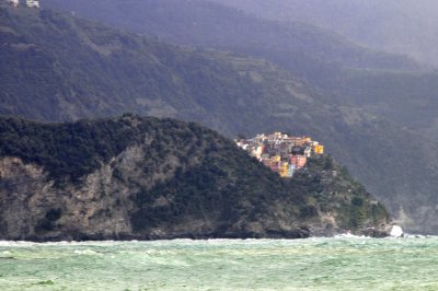 Corniglia seen from Monterosso