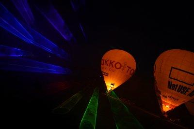 Balloon Glow & Laser Show