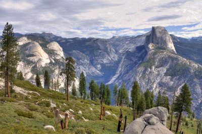 At Glacier Point, Yosemite National Park (USA)