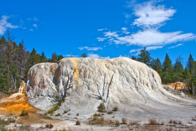 Orange Spring Mound, Mammoth Hot Springs