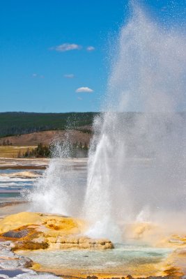 Clepsydra Geyser, Lower Geyser Bassin