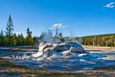 Grotto Geyser, Upper Geyser Bassin