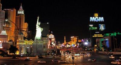 Vegas Strip at night
