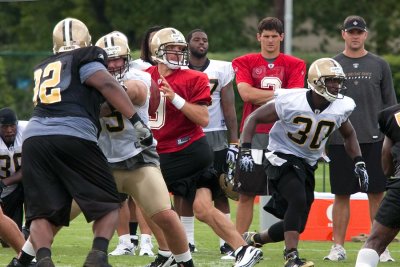 Saints Training Camp 2011    first day back