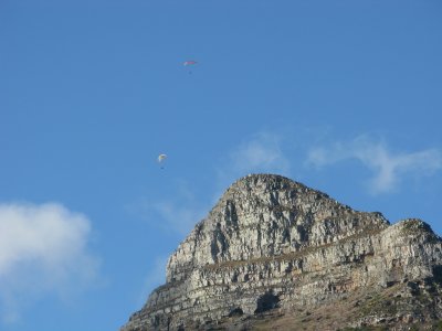 Hang Gliders (taking off from Lion's Head